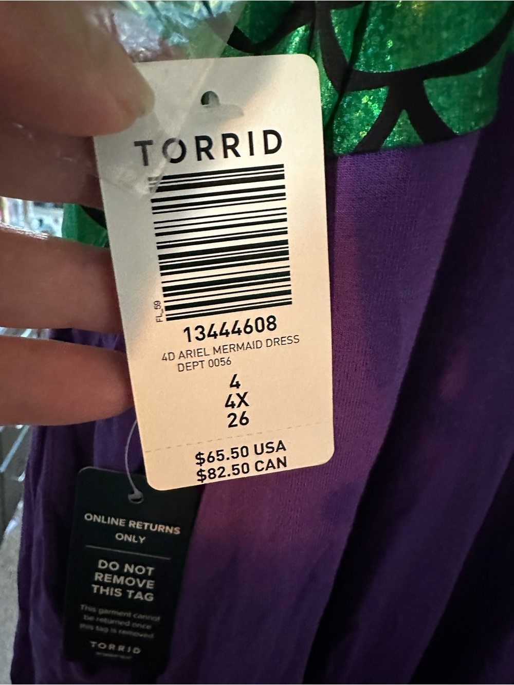 torrid Ariel Skater Dress - Picture 4 of 5